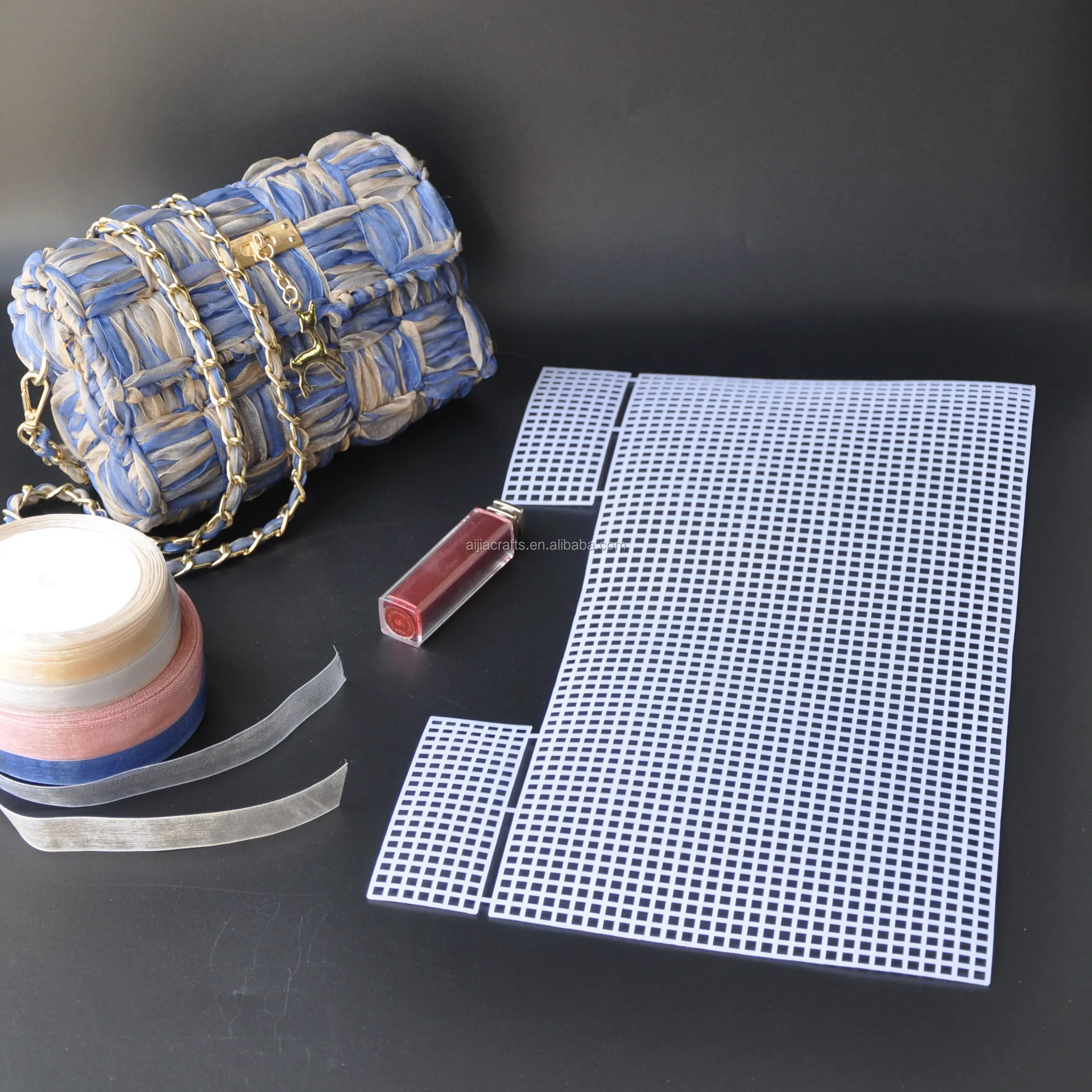 Handwoven And Cut Plastic Grid Sheet Canvas Buy Plastic Canvas