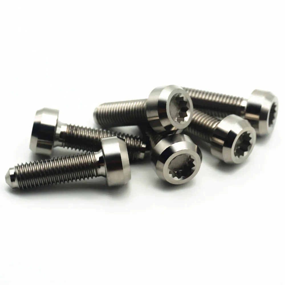 
Titanium Bolts M7x24.5mm / 32mm For BBS OEM Bentley Jaguar Two Piece Three Pieces Wheel BBS Titanium Ti6AL4V Forged Screw|Bolts| 