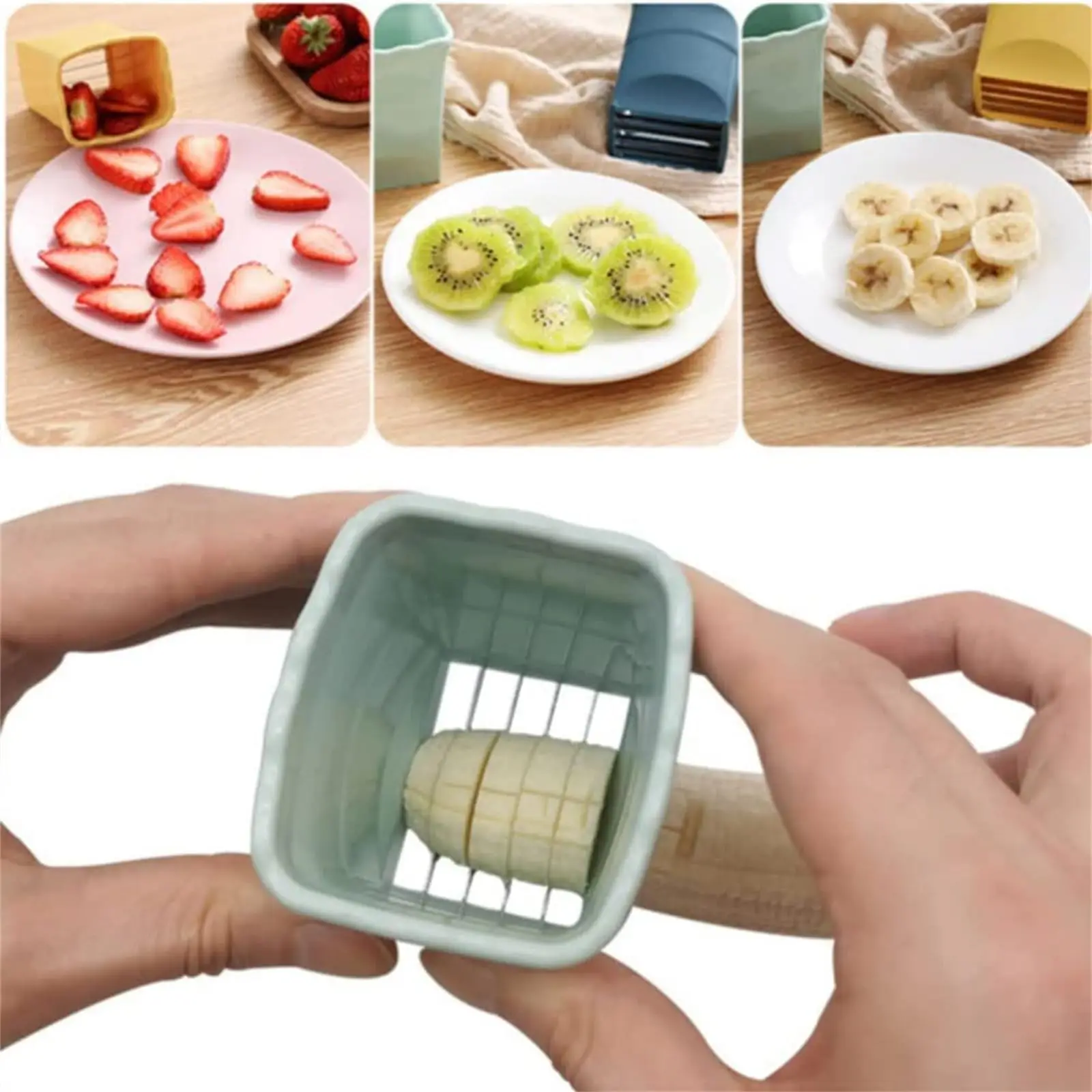 Strawberry Fruit Cup Slicer Multipurpose Premium Vegetable Splitter
