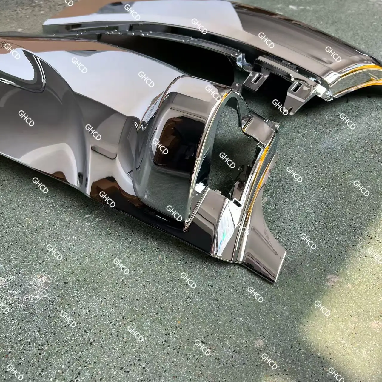 product ghcd high quality chrome plated corner panel for japanese truck new hino 500 mitsubishi isuzu nissan made of durable plastic-2