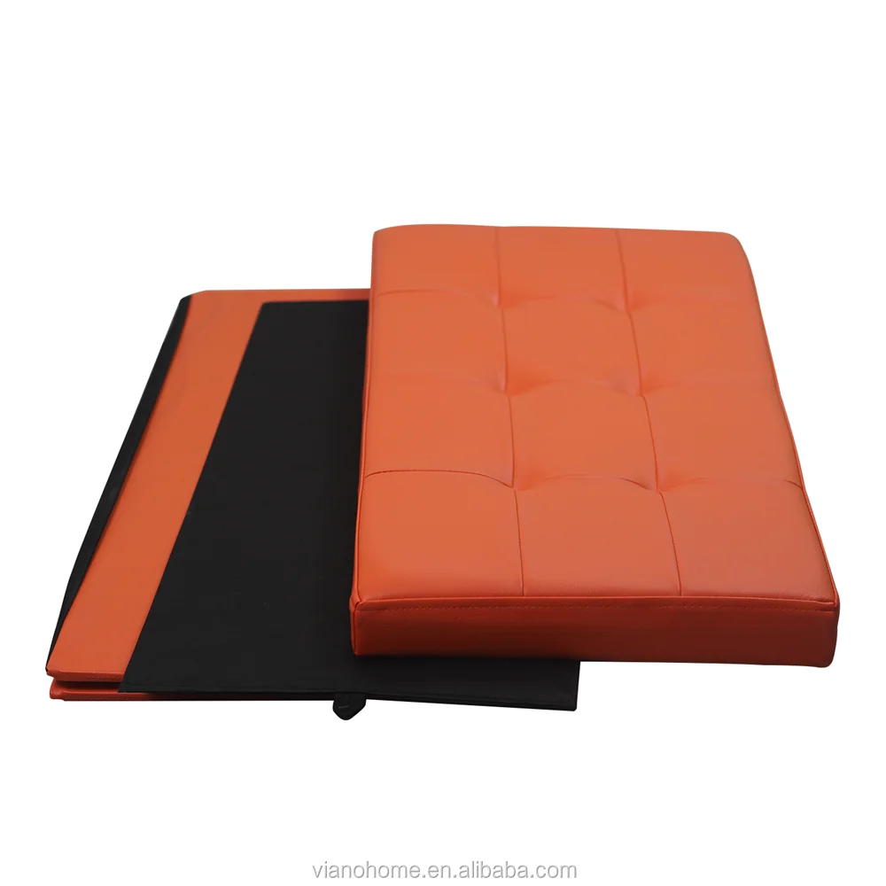 Orange Faux Leather (1)_