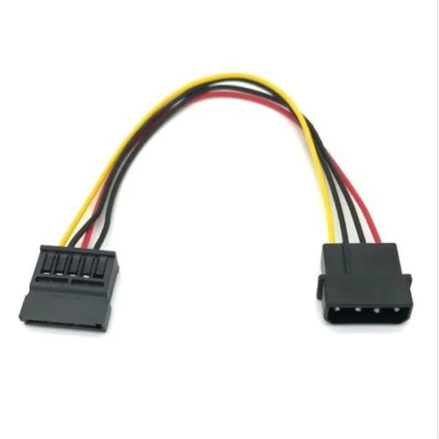 Sata Motherboard 4 Pin Cord Hard Drive Power Adapter Cable - Buy 4 Pin 