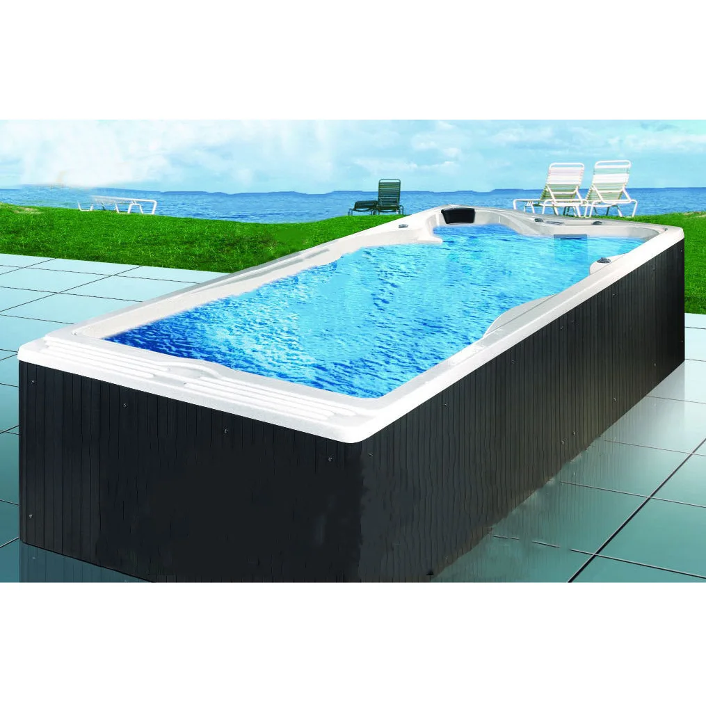 HS-K609 modern family use above ground fibreglass swimming pool