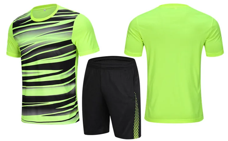 Wholesale adults breathable sports jersey printing table tennis uniform sets sublimation badminton clothes