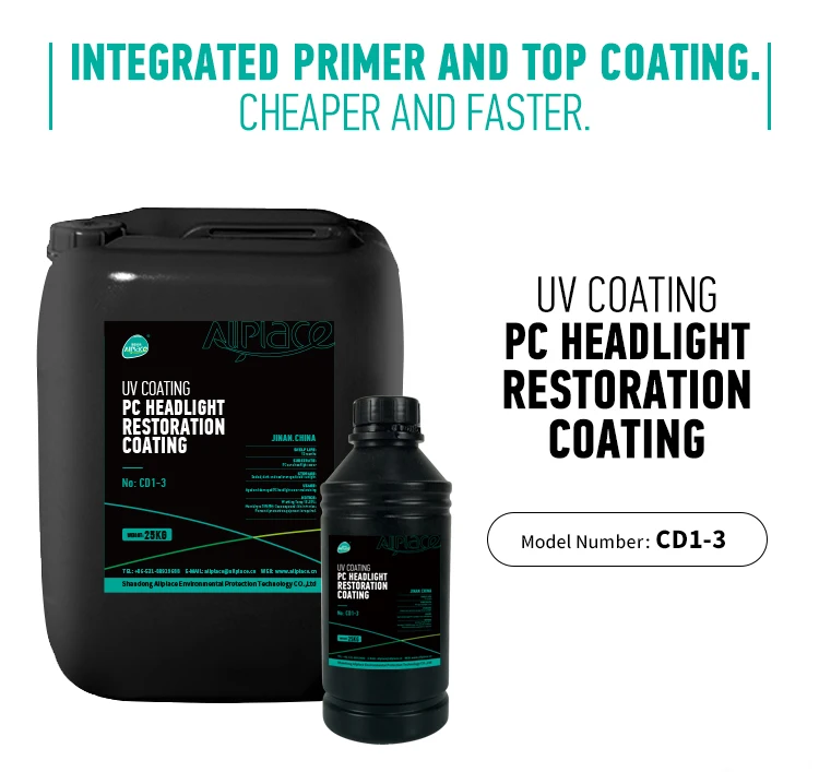 Auto Headlamp Restoration Coating Varnish Headlamp Professional Spray Paint  CD1-3