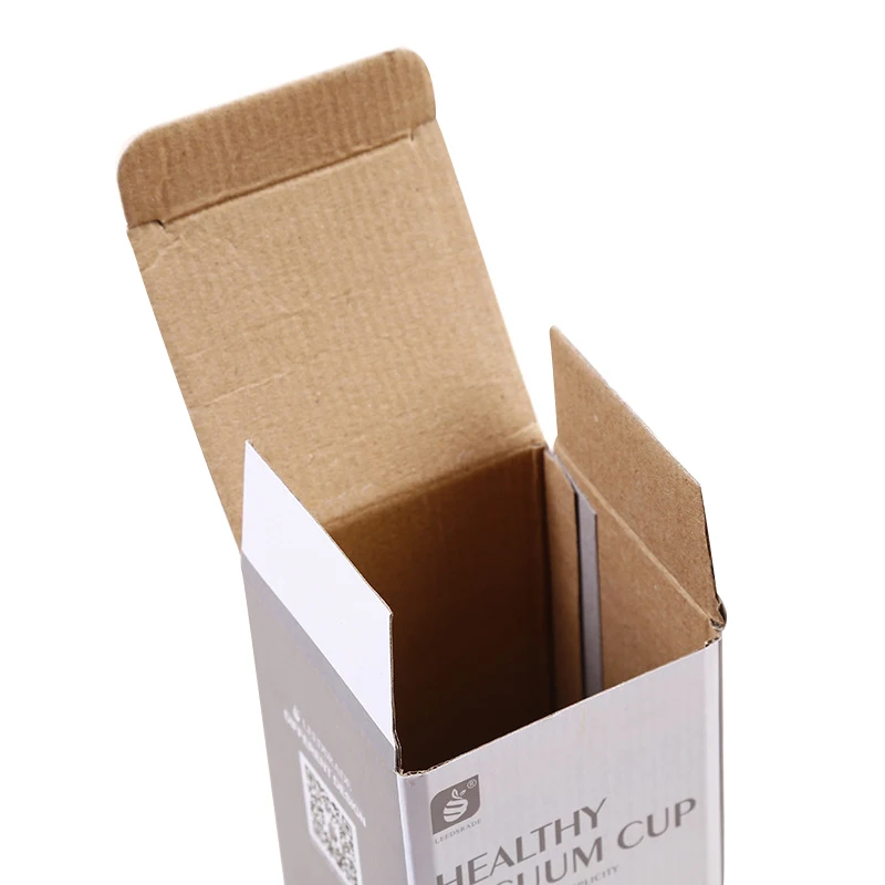 Wholesale Custom Corrugated Cardboard Water Bottles Packaging Boxes With Auto Lock Bottom Buy