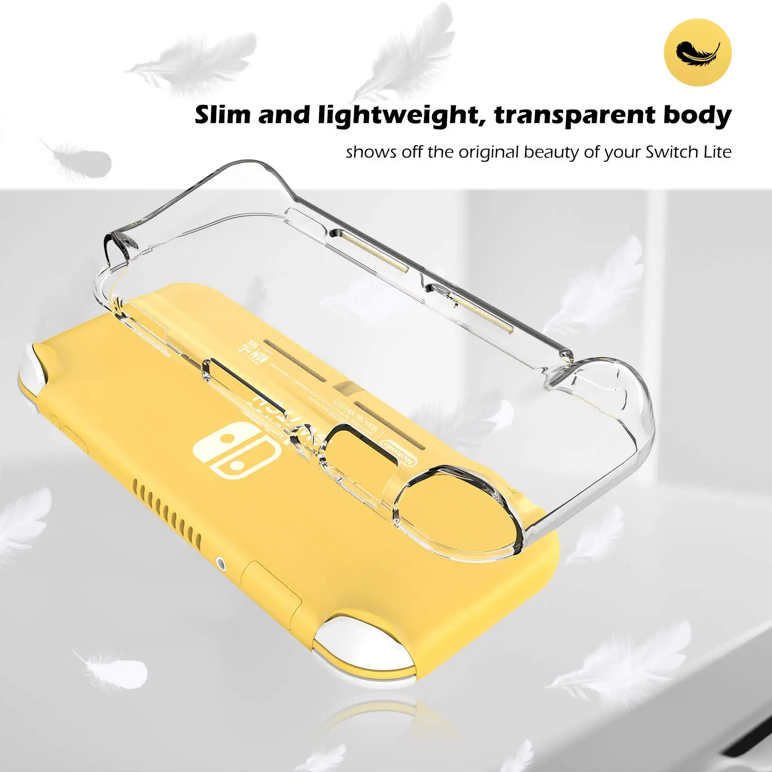 New Arrival TPU Transparent Switch Lite Shell Case Cover for Nintendo Switch Lite