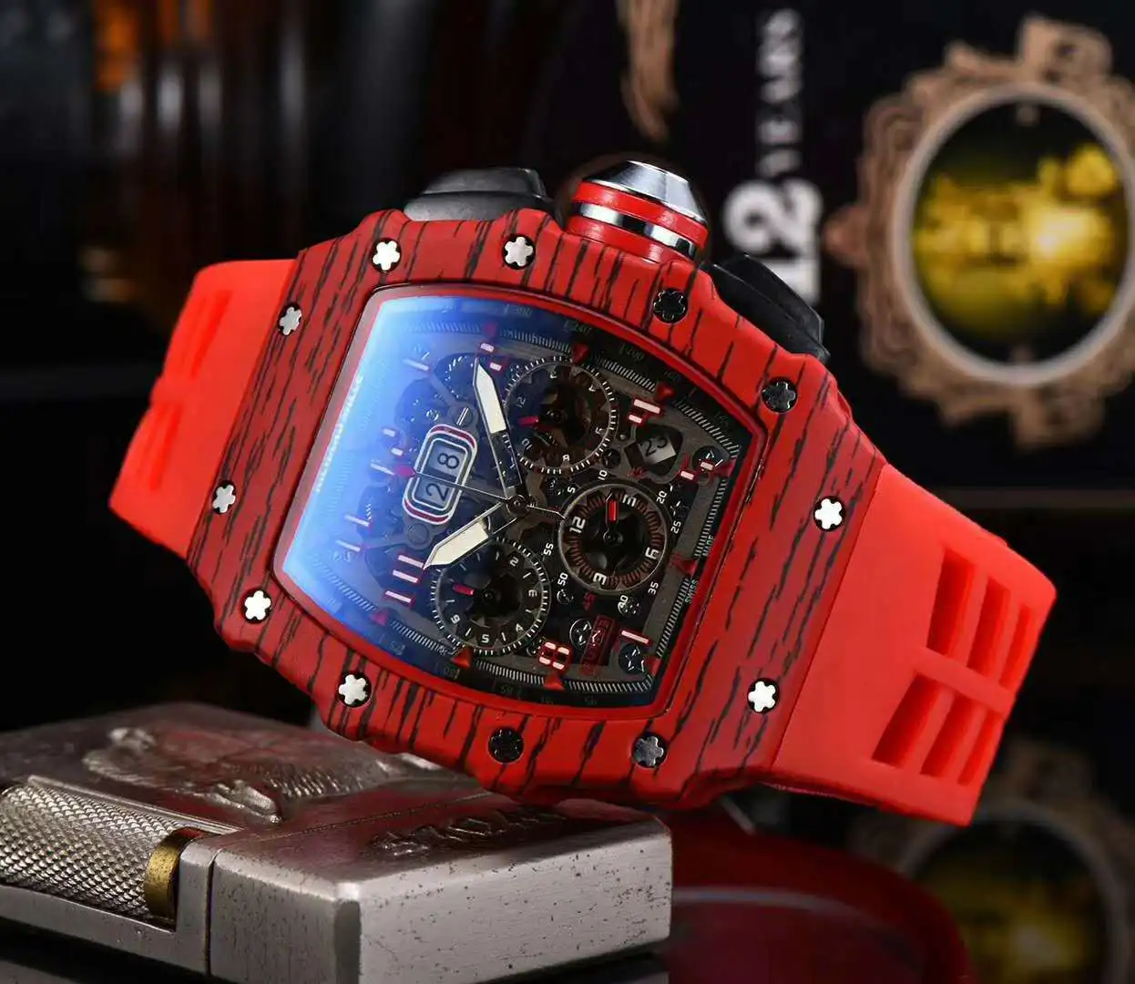 wrist sports watch for men