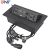 Pop Up HDMI Desktop Socket Conference table socket with connected wires