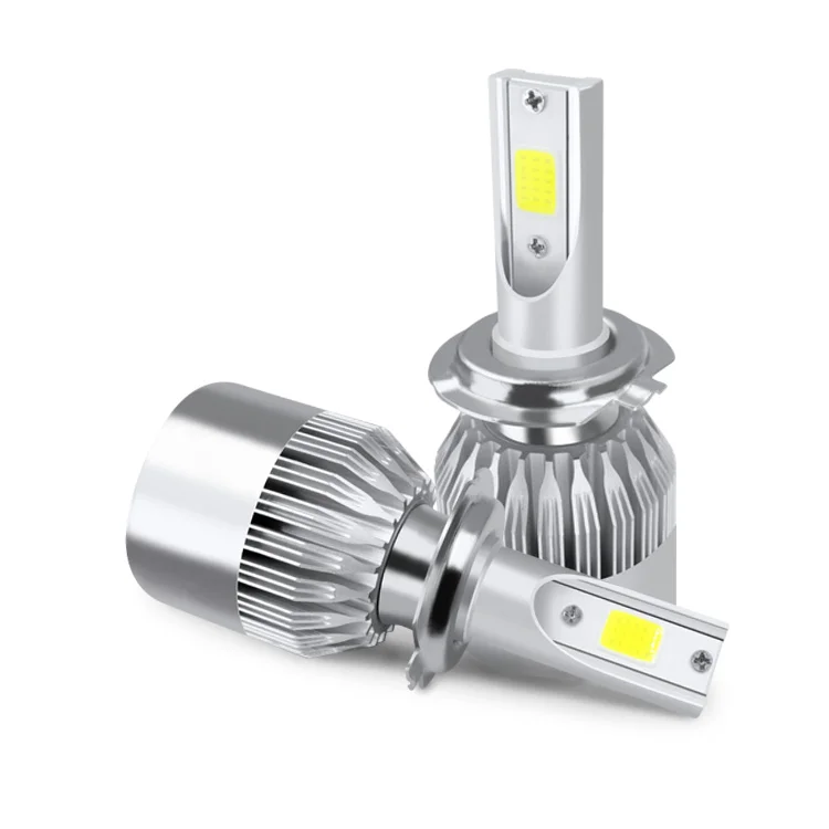 New best super car light led bulb c6 h4 h7 h11 9005 9006 9012 auto led headlight bulb for car SUV