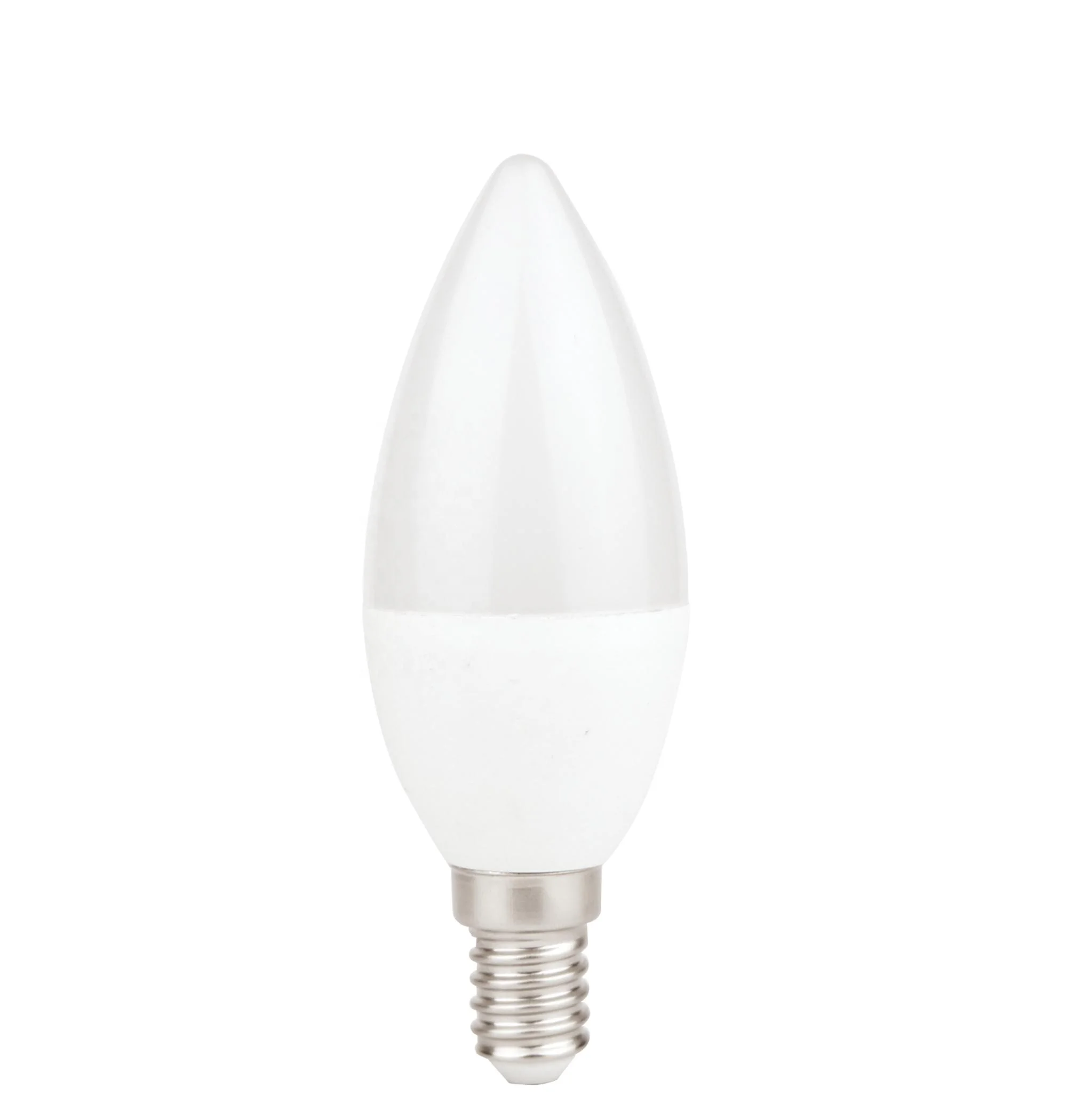 Popular Hot sale led candle bulb C37 with E14 E27 base