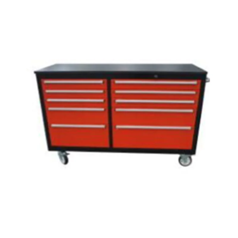 Factory Flexible 1 Door 5 Drawers Tool Storage Cabinet, Durable Warehouse Garage Storage Movable Tool Trolley Box manufacture