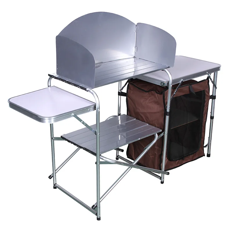 regatta folding table with storage