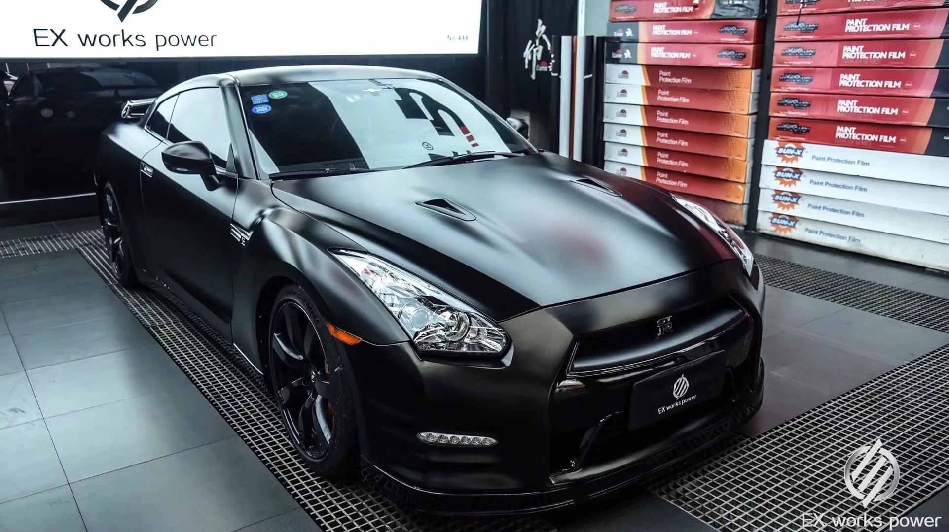 Satin Ceramic Vinyl Wrap Film New Car Wrap Covering Stickers With Low