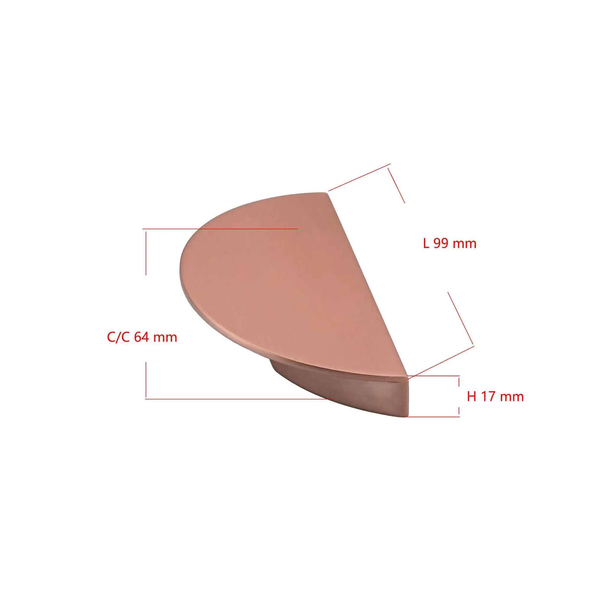 Brass Half Moon Handles And Knobs Handles Guangdong Furniture