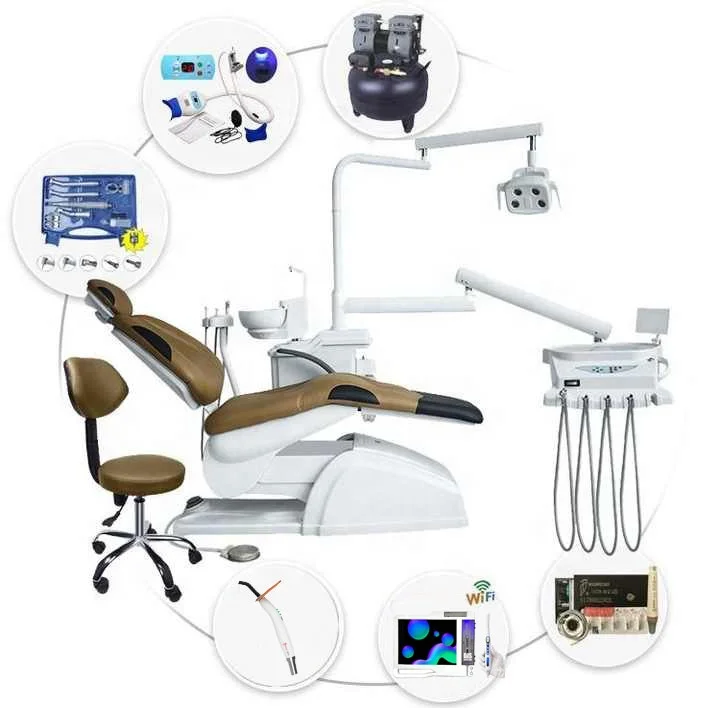 Dental Chair With Led Operation Lamp Dental Equipment Cheap Price Buy Gnatus Dental Chair