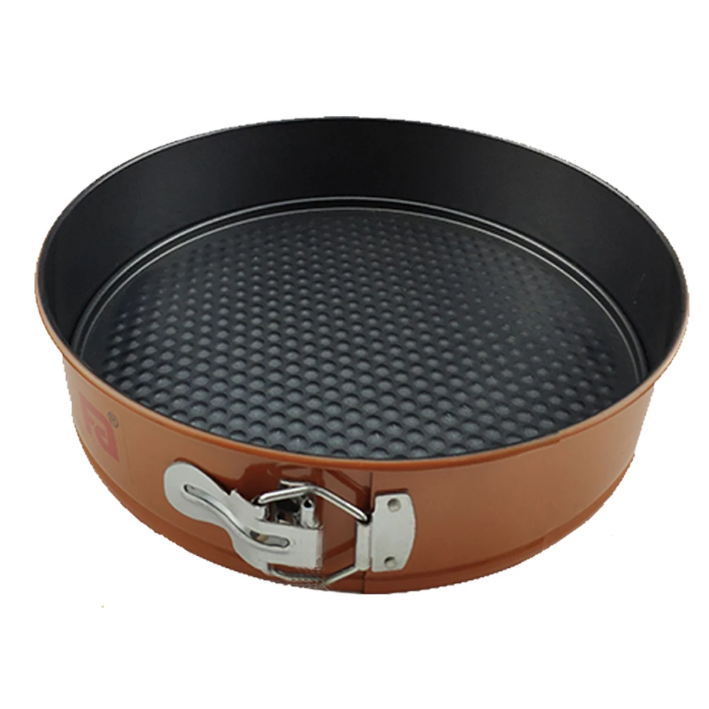 Yj 109581 Nonstick Carbon Steel Round Cake Springform Pan Pie Mold