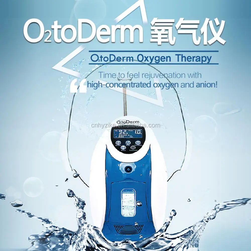 2020 Hottest O2toderm Oxygen Therapy Machine Oxygen Spray Gun Spa Hydro