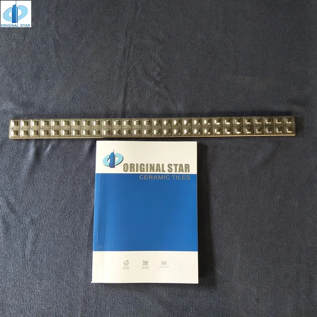 Modern House Cheap Price Silver Border Tiles Size 4x60 Cm Foshan