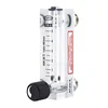 DFG-6T low cost connection customize panel mounted flowmeter low flow liquid gas/air flow meter rotameter adjustable
