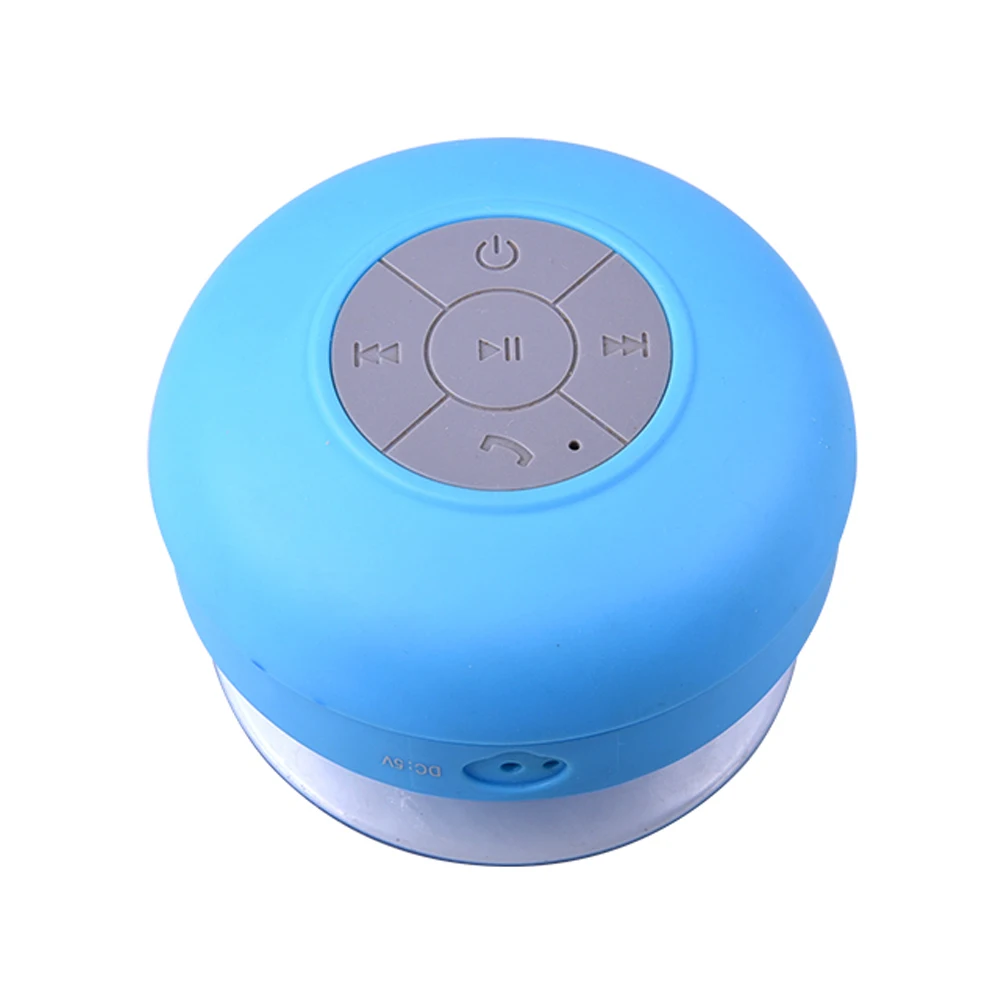 Newest trending BS06 products new arrivals handsfree phone holder mini portable sucker mushroom wireless speaker - ANKUX.COM