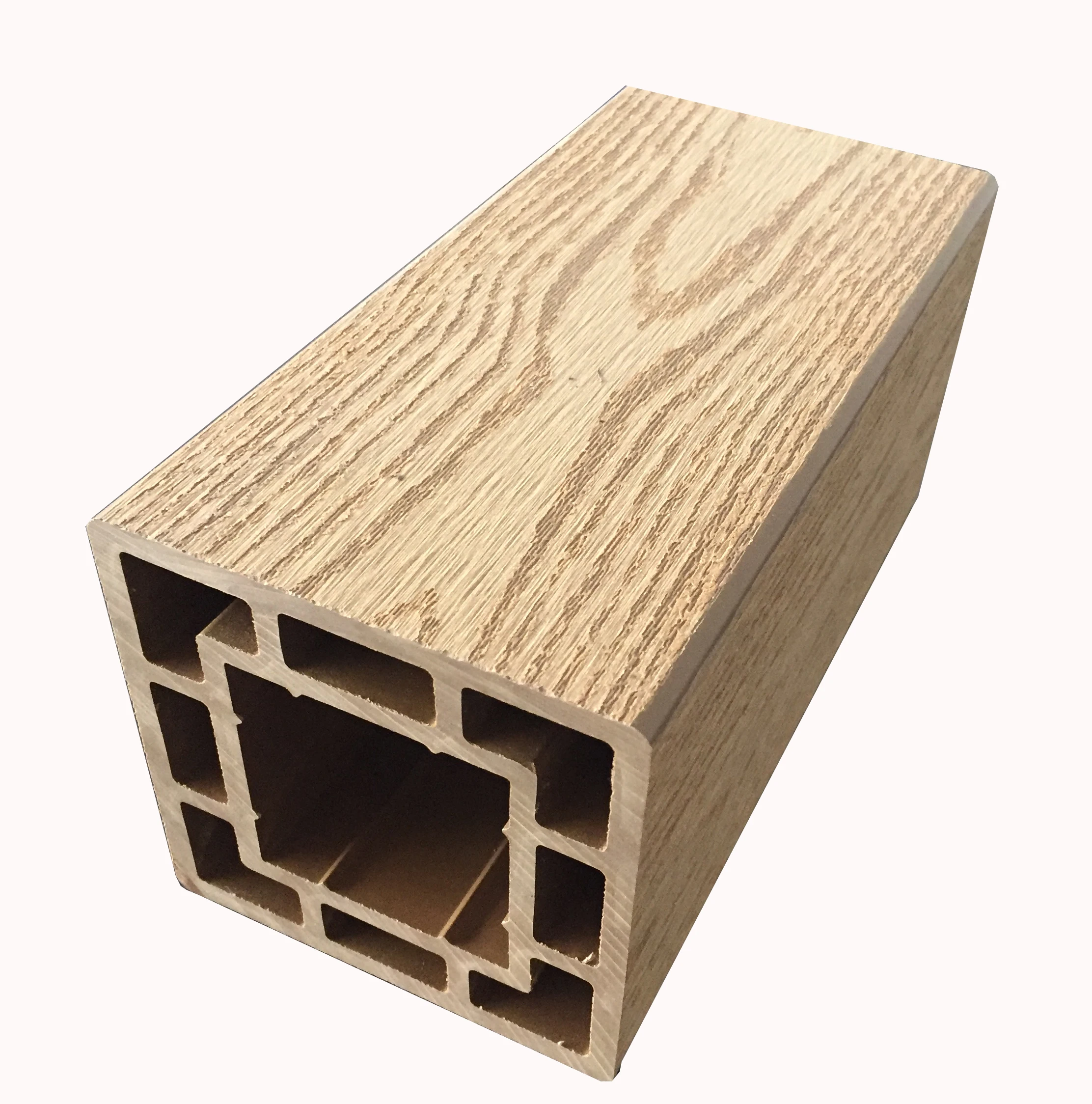 Wpc Square Tube China Wpc Board Antiuv Timber Decking Outdoor Wood