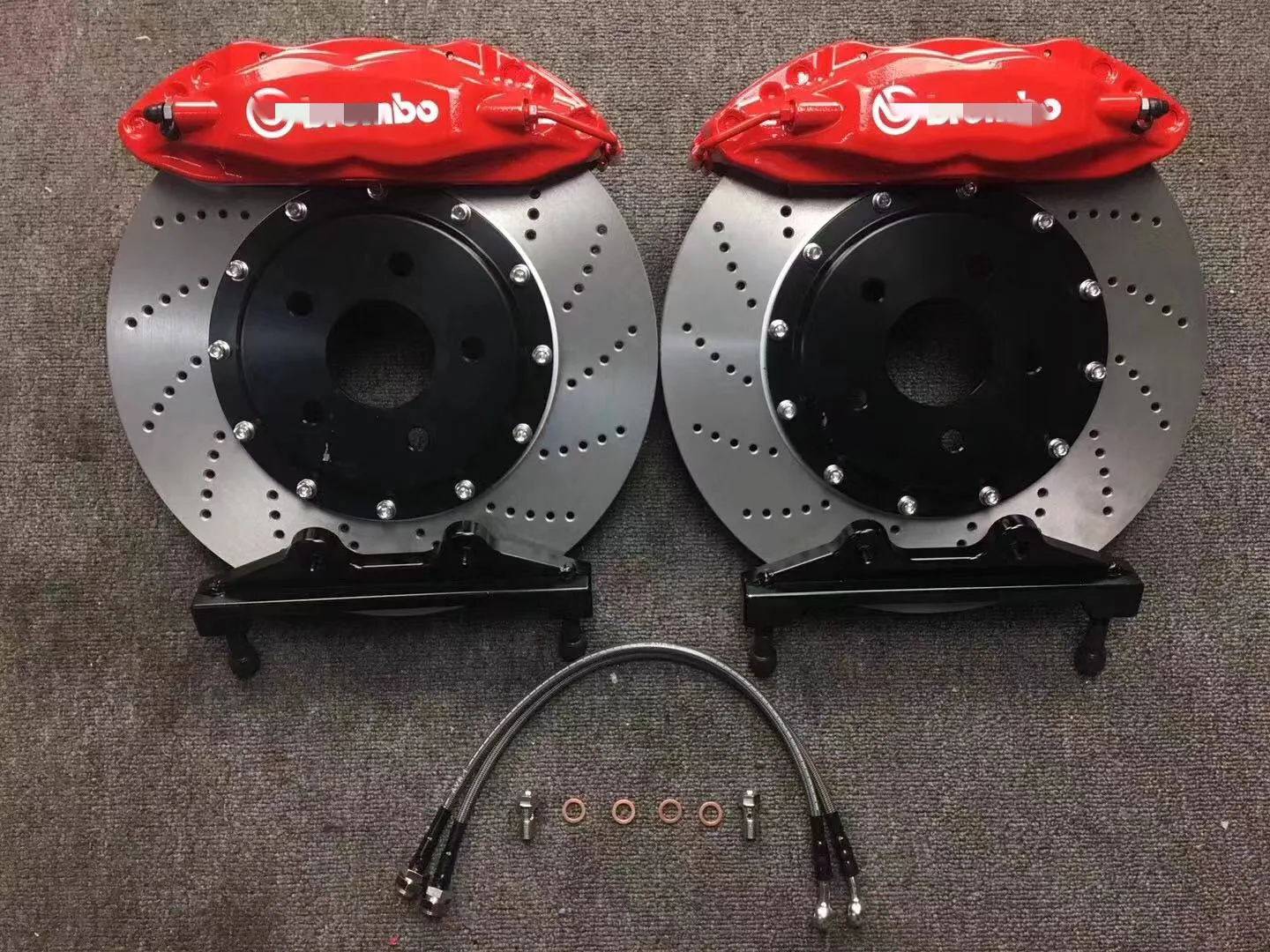 Racing Designer Brake System Amg Style Calipers 6 Pot Rotors/pads ...