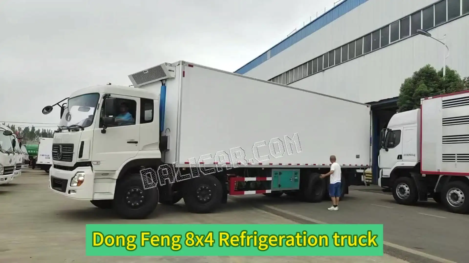 Medium 9-Ton Refrigerated Truck - Humidity-Controlled Transfer
