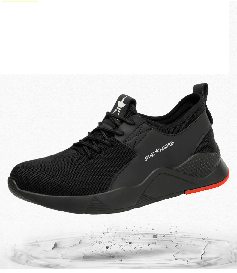 sport bulletproof safety protection work shoes