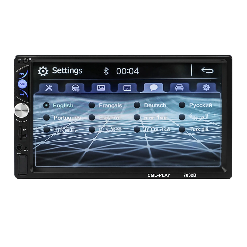 7032b 7inch Display 2 Din Car Dvd Mp5 Player Fm Radio Multimedia