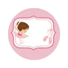 Pink ground series custom pattern produce craft present paper card