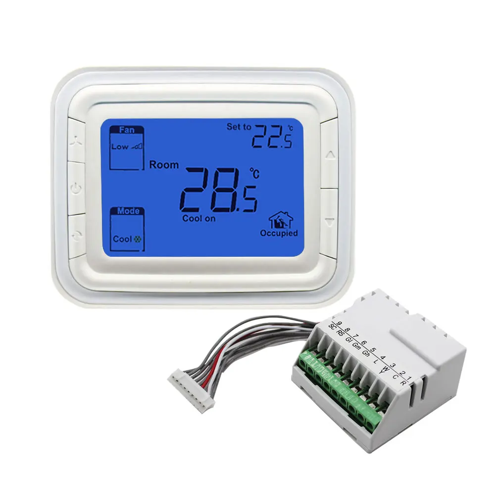 Air conditioner digital thermostat control