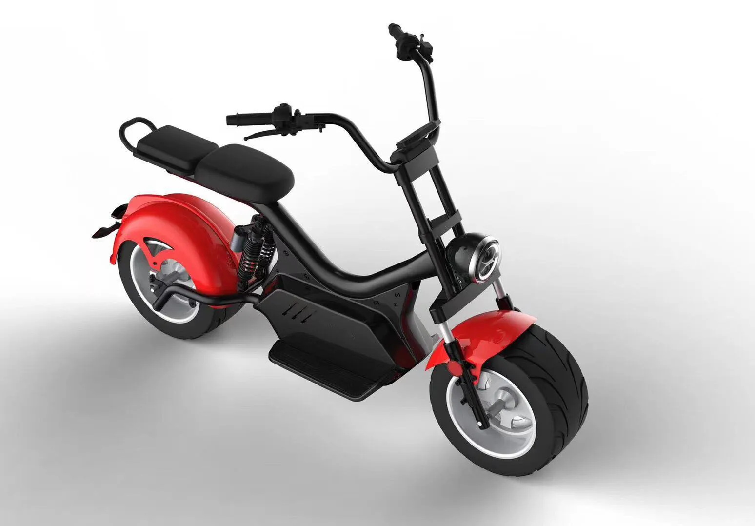 Scooter Eléctrico Citycoco De 2 Ruedas Eléctrico De La Batería Mayor ...