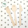 China Main Exporter for Disposable Wooden Cutlery, Flatware, Tableware, Various Sizes and Customized