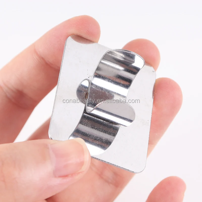 Low MOQ Factory Price Cosmetic Tools Stainless Steel Mini Ring Mix Palette
