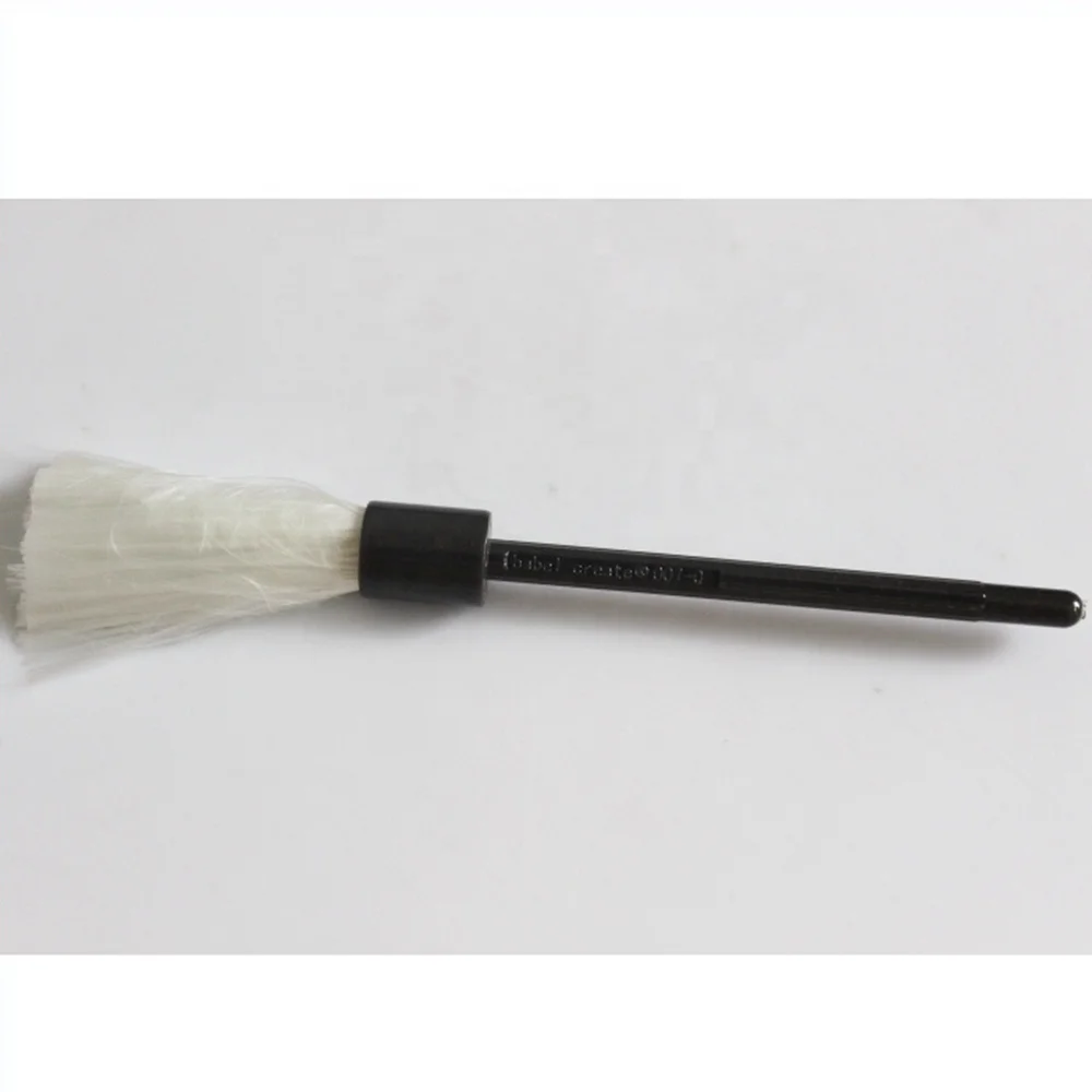 
Wholesale Lightning Powder forensic useness white fiberglass fingerprint brush applicator 