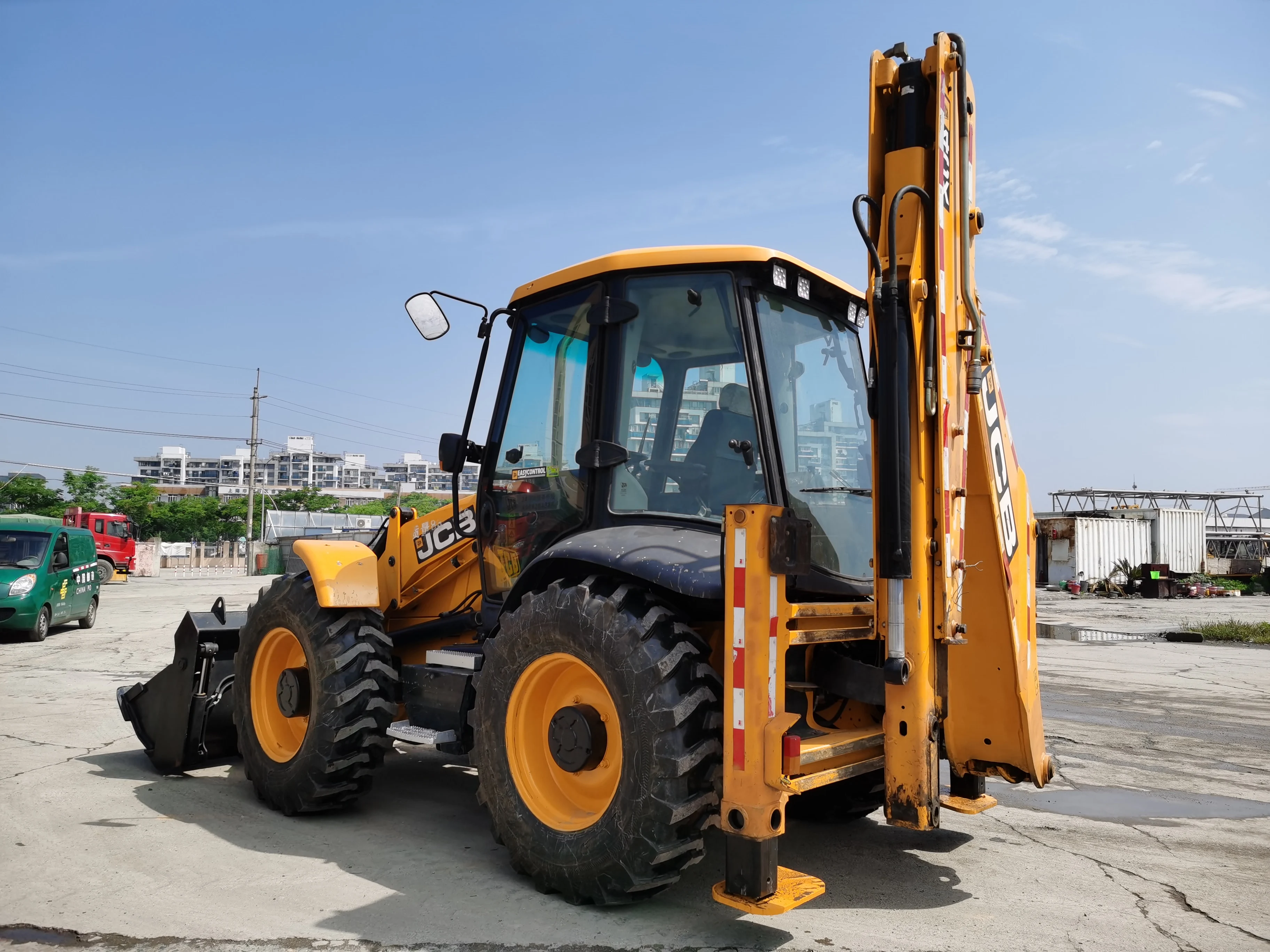 Excellent Condition Backhoe Loader Jcb 4cx Attachment Front End Loader ...