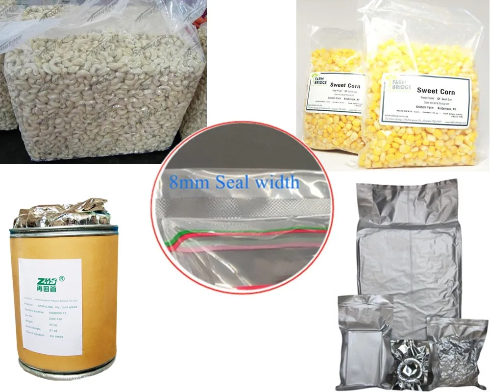 Big Bag External Vacuum Sealing Machine Brick Shape Beans Nuts Vacuum