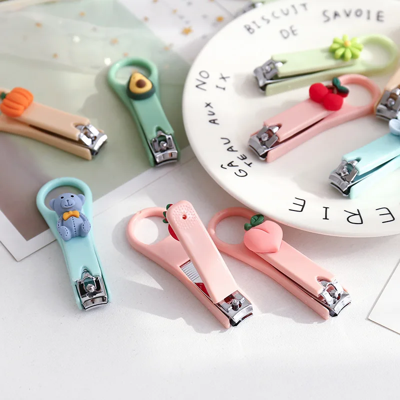 Mini Cartoon Nail Clippers Cute Girls - Buy Funny Nail Clippers,plastic 