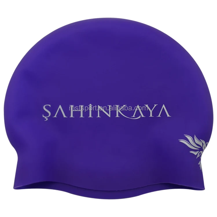 Popular Custom Printed Swimming Caps Seamless Swim Caps No Minimum