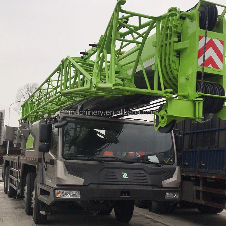All Serices Zoomlion 80 Ton Truck Mounted Crane Outriggers Ztc800h553