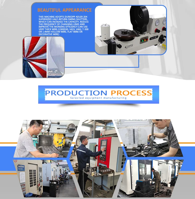 Heavy Duty Zigzag Stitch Walking Foot Industrial Sewing Machine With