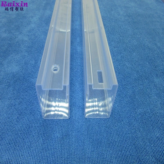 Ic Pipe Package Clear Pvc Tube Antistatic Pvc Packing Tube Clear Hard