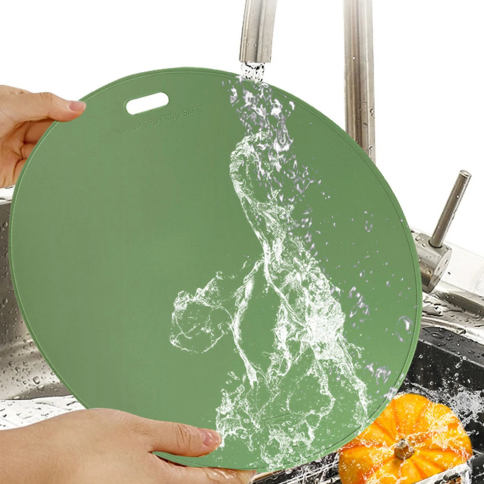 Mu New Plastic Cutting Board Tpu Chopping Board Doublesided Antiknife