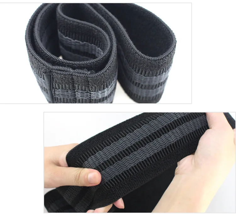 3 Pack Anti Slip Rubber Grip Strips Woven Fabric Elastic Resistance