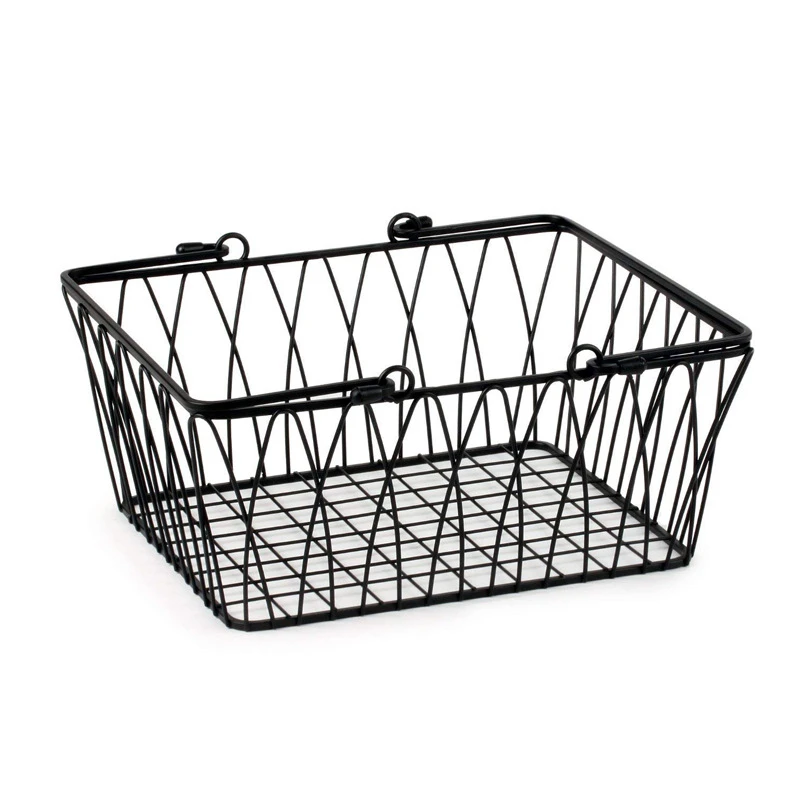 Multifunction Iron Storage Fruit Bread Basket For Home Kitchen Dining