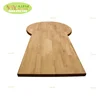 Factory price customer design solid wood kitchen worktop / fjl oak wood boards for kitchen & bathroom