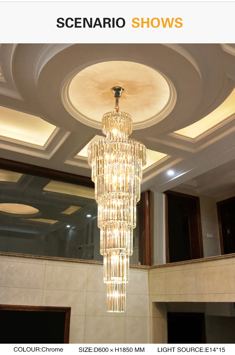 Großhandel Hochwertige Moderne Innen Dekorative Kristall Kronleuchter