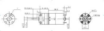 DSD-22RP250 22mm Small Planetary Gearbox with Nichibo Motor 250 details