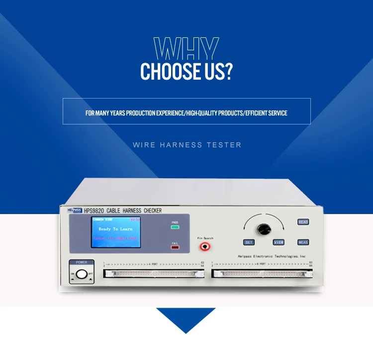 Universal Electrical Wire Testing Instruments/wire Harness Tester Hps9820 Buy Wire Testing